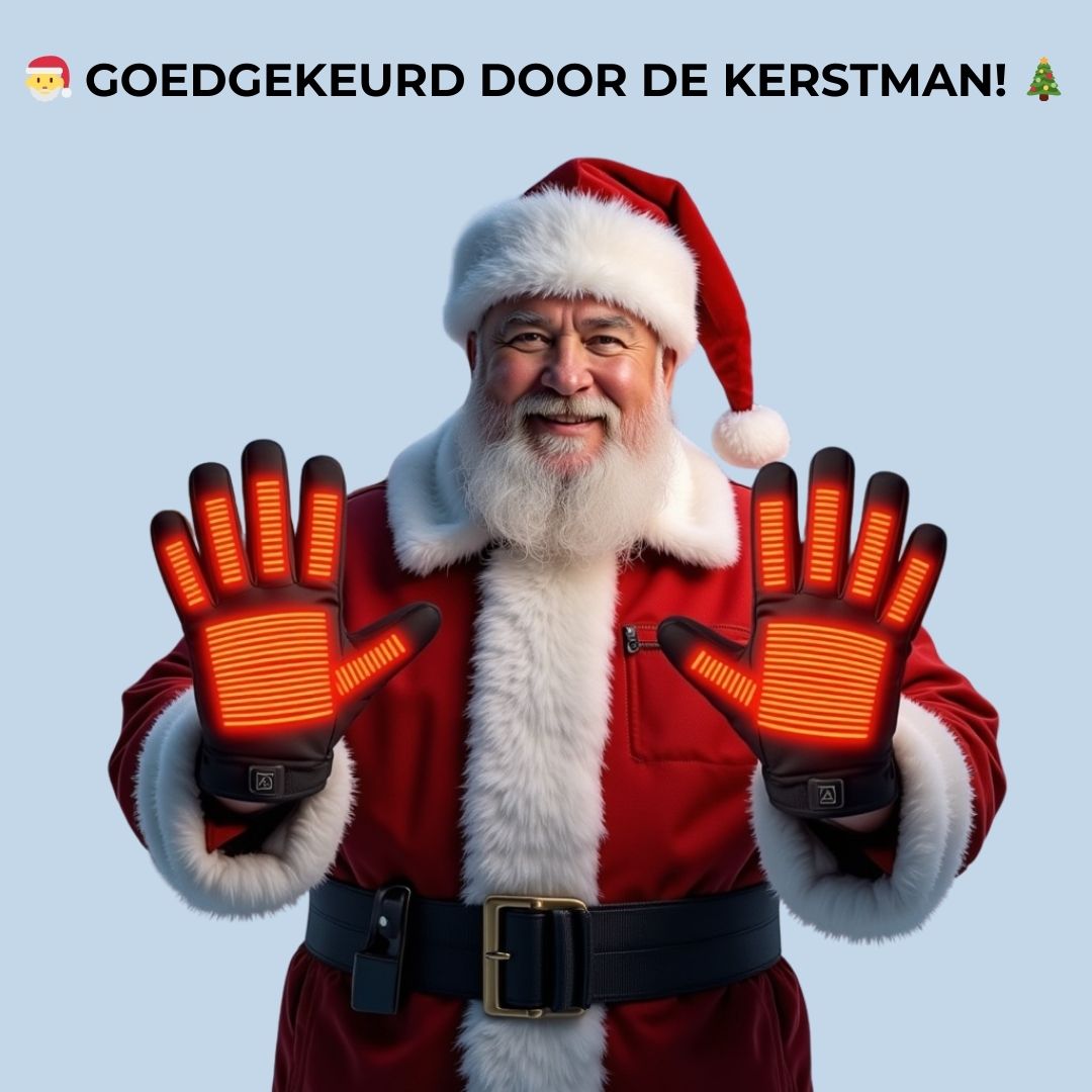 ThermoGrip Elite - Verwarmde handschoenen voor warme handen tot -30°C