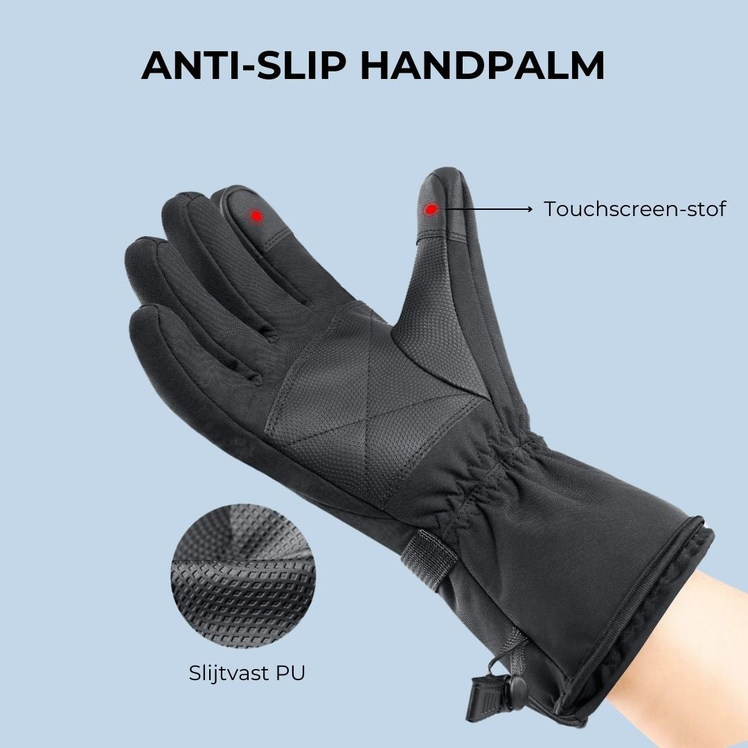 ThermoGrip Elite - Verwarmde handschoenen voor warme handen tot -30°C