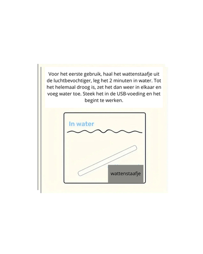 HumidiMist™ - Draagbare luchtbevochtiger voor gezonde lucht, overal!